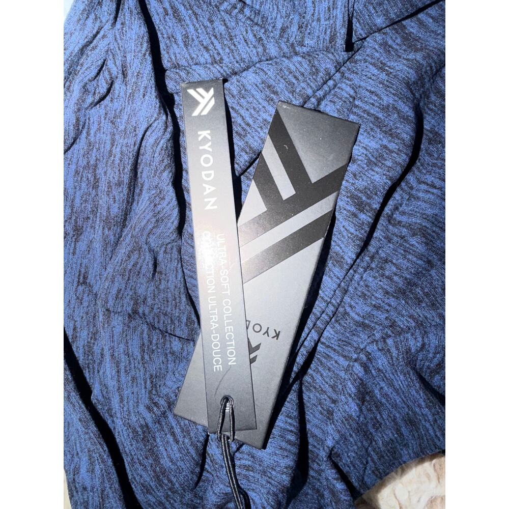Kyodan women’s new blue & black activewear skort with side slit - Picture 8 of 13